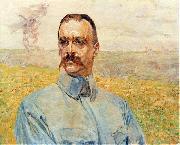 Jacek Malczewski Portrait of Jozef Pisudski oil on canvas